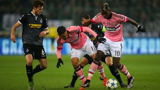 Diretta Champions League, Borussia M'gladbach-Juventus 1-1