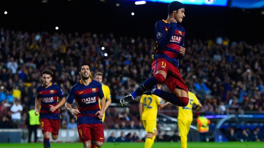 Barcellona-Bate Borisov 3-0, show Neymar-Suarez