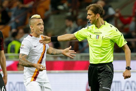 Arbitri dodicesima giornata Serie A: Tagliavento fischia il derby Roma-Lazio