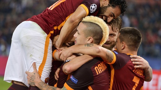 Champions, Roma agli ottavi a 1,30