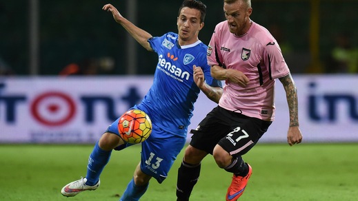 Serie A Empoli, per Maiello distorsione alla caviglia