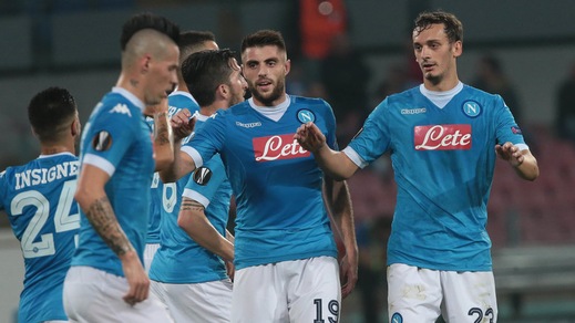 Europa League, quanta fiducia al Napoli dagli scommettitori!