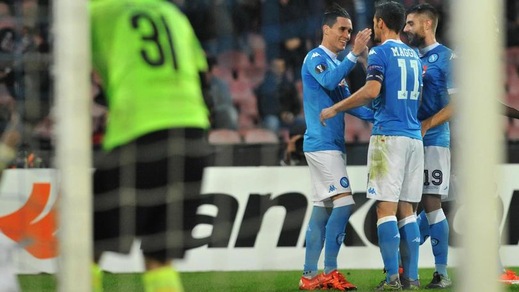 Napoli-Midtjylland, voti e pagelle degli azzurri