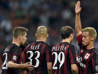 Milan, Honda saluta con la fascia da capitano