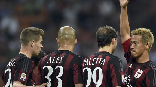 Milan, Honda saluta con la fascia da capitano