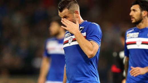 Sampdoria, Cassano escluso dalla seduta tattica: nessun caso