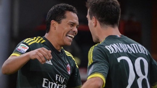 Serie A: Bacca vola, il Milan all’assalto