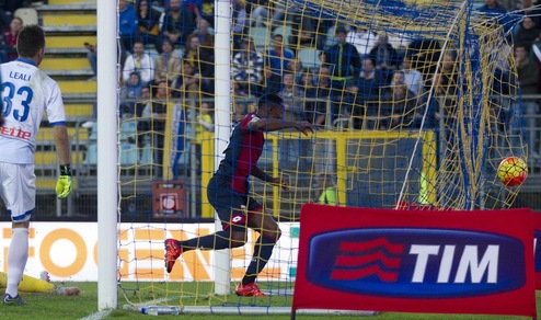 Frosinone-Genoa 2-2, grifoni salvati da Gakpé
