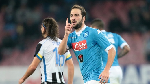 Serie A, Napoli-Udinese 1-0: Higuain fa 200