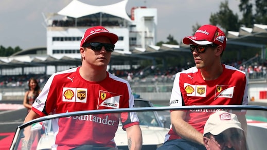 F1 Ferrari, Raikkonen: «Con Vettel rapporto aperto e schietto»