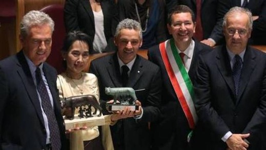 Myanmar, San Suu Kyi nuovo presidente: «Grazie Baggio»