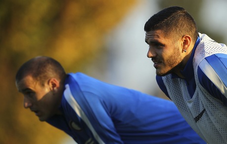 Inter, che concentrazione Icardi e Palacio
