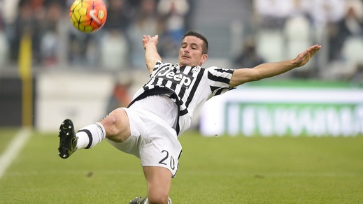 Juve, per Padoin stop di tre settimane