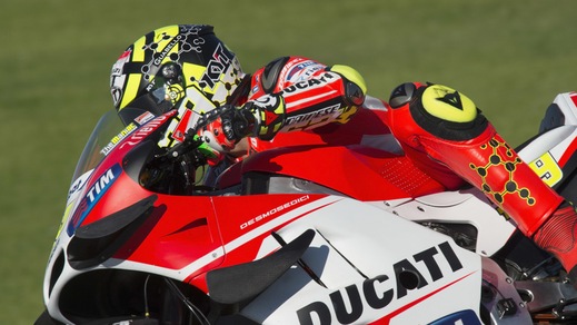 MotoGp Ducati, Iannone: «Soddisfatto della nuova moto»