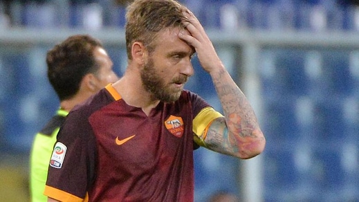 Roma, De Rossi in fase di recupero