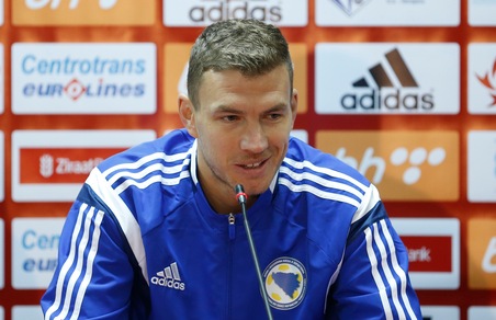 Bosnia, Dzeko: «Sto bene, dobbiamo battere l'Irlanda»