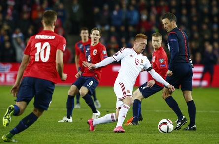 Diretta spareggi Euro 2016, Norvegia-Ungheria 0-1