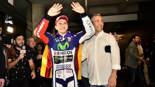 MotoGp, Lorenzo: «Biscottone? E' Valentino Rossi ad essere stato aiutato»