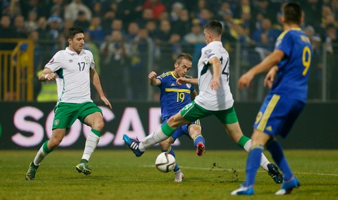 Euro 2016, Bosnia-Erzegovina-Irlanda 1-1: solo un pareggio