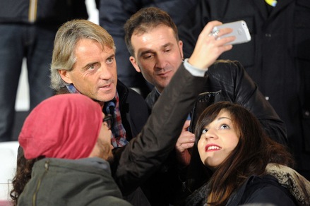 Cesena-Bari, in tribuna c'è Mancini