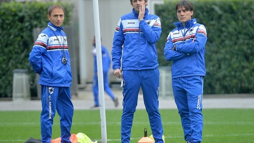 Serie A Sampdoria, per Montella cori e applausi