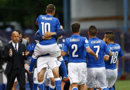 Diretta Italia-Lituania Under 21 2-0: Berardi e Benassi gol