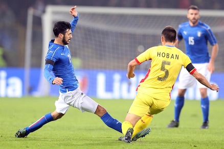 Diretta Italia-Romania 2-2: Gabbiadini, gol e infortunio