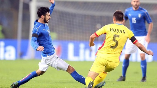 Diretta Italia-Romania 2-2: Gabbiadini, gol e infortunio