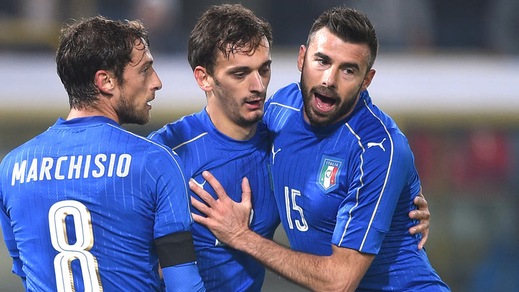 Italia-Romania 2-2, Gabbiadini: primo gol in azzurro e infortunio