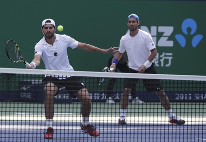 Tennis, Atp Finals, quasi fuori Fognini-Bolelli