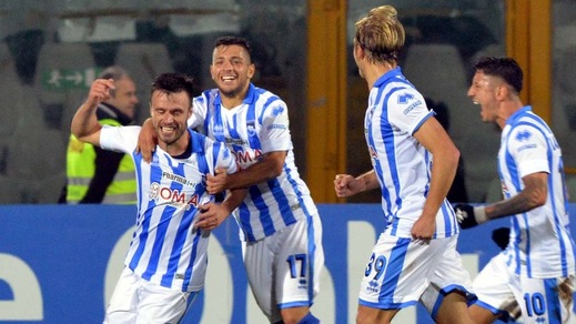 Serie B Pescara, tris all'Avellino: Memushaj-Zito-Caprari