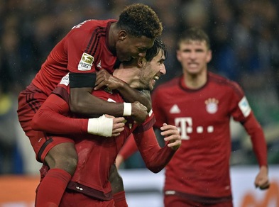 Bundesliga, il Bayern non si ferma: 3-1 allo Schalke