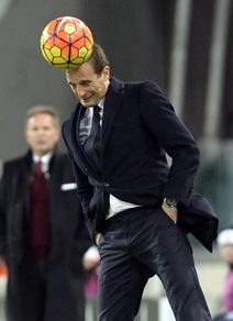 Juve, Allegri è contento: «Rosicchiati due punti alla Roma»