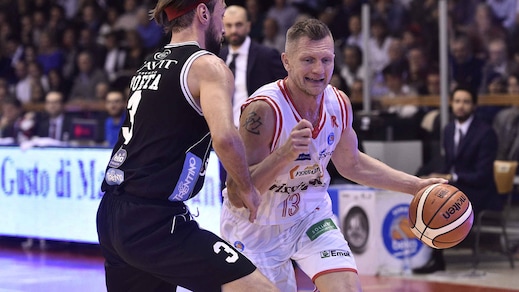 Basket Serie A, il 20° turno anticipa la Coppa Italia