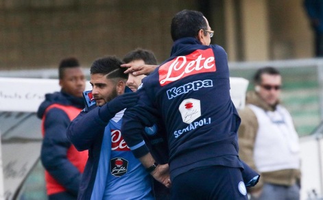 Serie A Napoli, Insigne: «Troppo bello segnare dopo le offese di Verona»