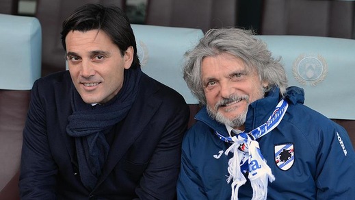 Serie A Sampdoria, Ferrero: «Uniti e convinti. Forza Montella»