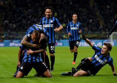 Serie A, Inter-Frosinone 4-0: Mancini è primo da solo