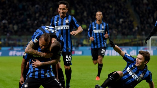 Serie A, Inter-Frosinone 4-0: Mancini è primo da solo