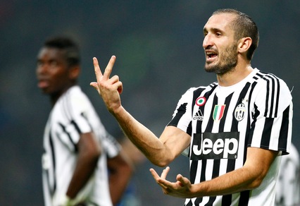 Juventus, Chiellini: «Dobbiamo essere un martello per rosicchiare punti»