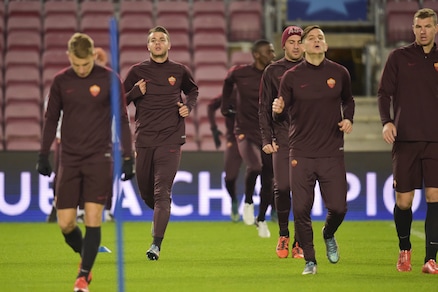 Champions League Roma, rifinitura al Camp Nou: c'è il Barcellona nel mirino