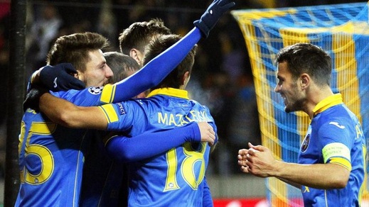 Champions League, BATE-Bayer Leverkusen 1-1: sorride la Roma