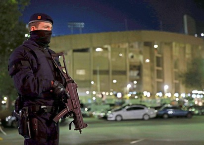 Champions League, Barcellona-Roma: Camp Nou blindato per l'allerta terrorismo