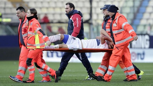 Serie A Carpi, per Bubnjic lesione al crociato