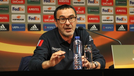 Europa League, Sarri: «Napoli, niente cali. A Bruges è un esame»