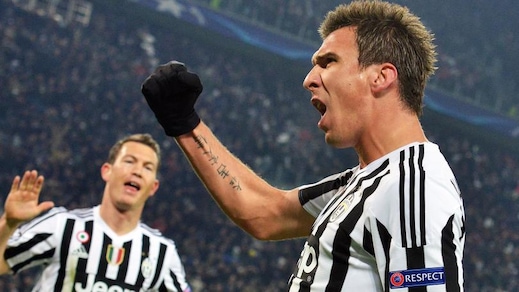 Champions League Juve, Mandzukic ko: salta il Siviglia