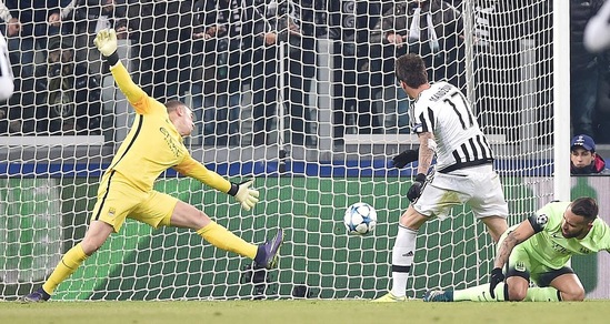 Champions League, Juventus-Manchester City 1-0: Mandzukic gol, bianconeri agli ottavi