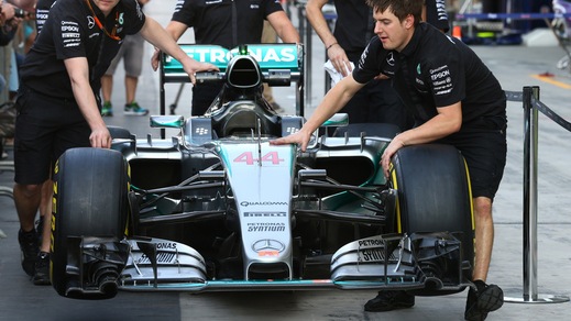 F1, Gp Abu Dhabi: libere ad Hamilton, Vettel quinto