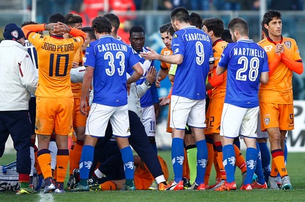 Brescia-Cagliari, Dessena: infortunio choc