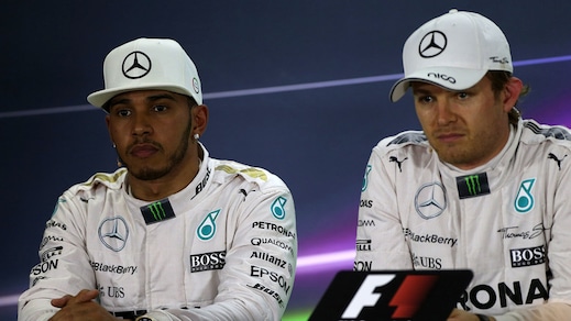 F1 Mercedes, Hamilton: «Rosberg ha fatto un gran lavoro»