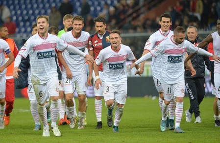 Genoa-Carpi 1-2: emiliani in festa, gol Borriello e Zaccardo